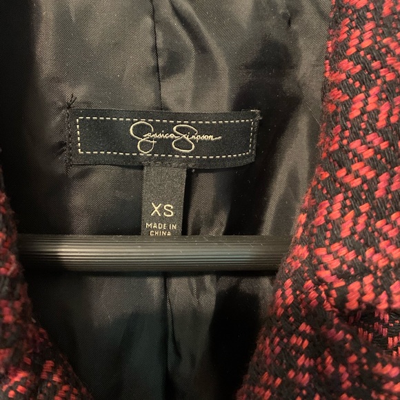 Jessica Simpson Tweed Peacoat - Picture 3 of 5